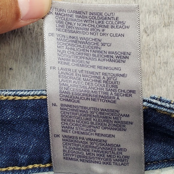 NYDJ Barbara Bootcut Jeans Womens 22W‎ Blue Denim Fit Is Everything Ankle Slit - Picture 8 of 9